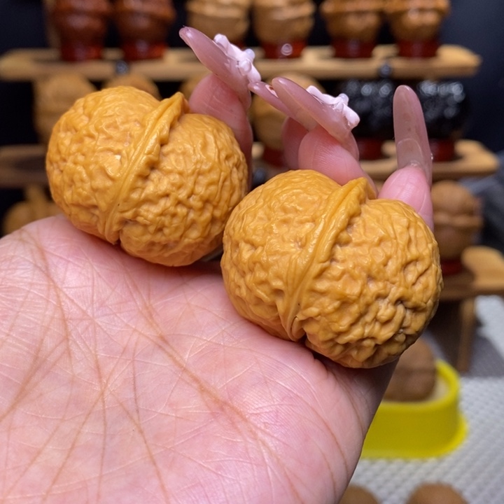 文玩核桃把件石奎元宝29号