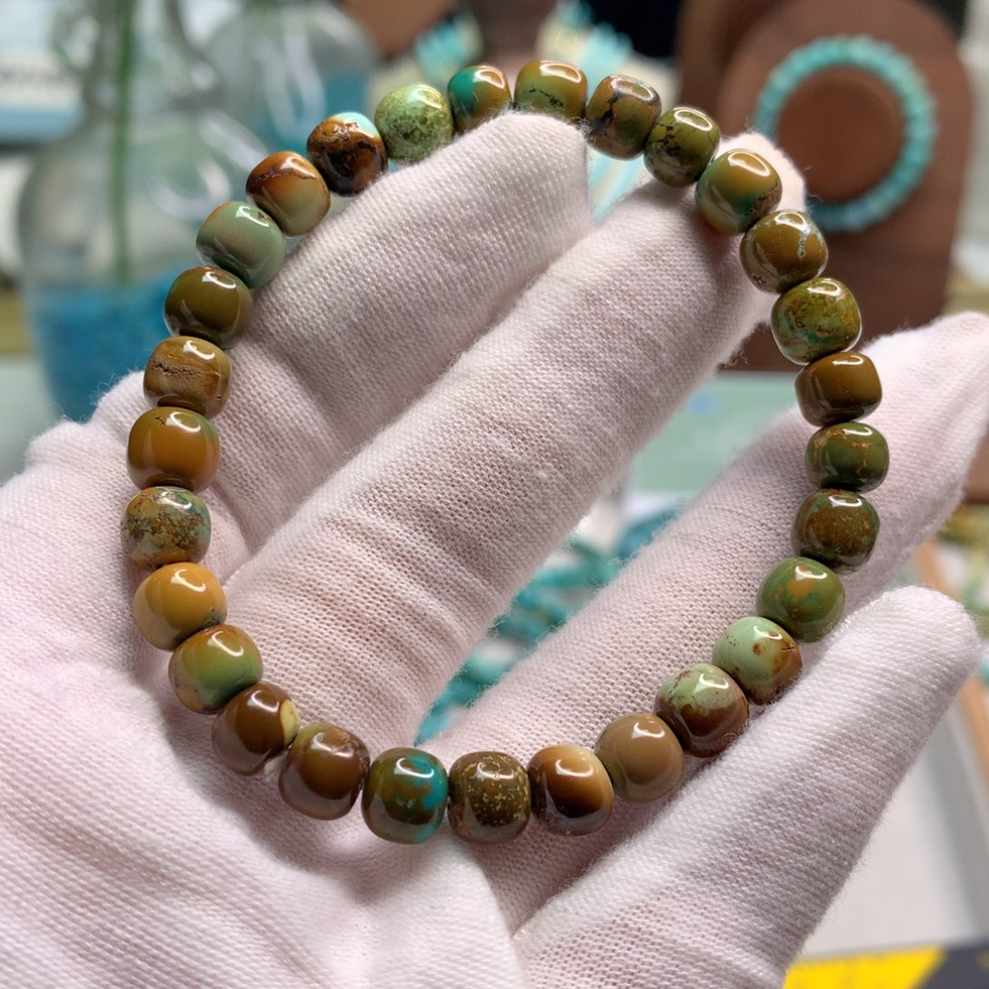 绿松石未镶嵌饰品