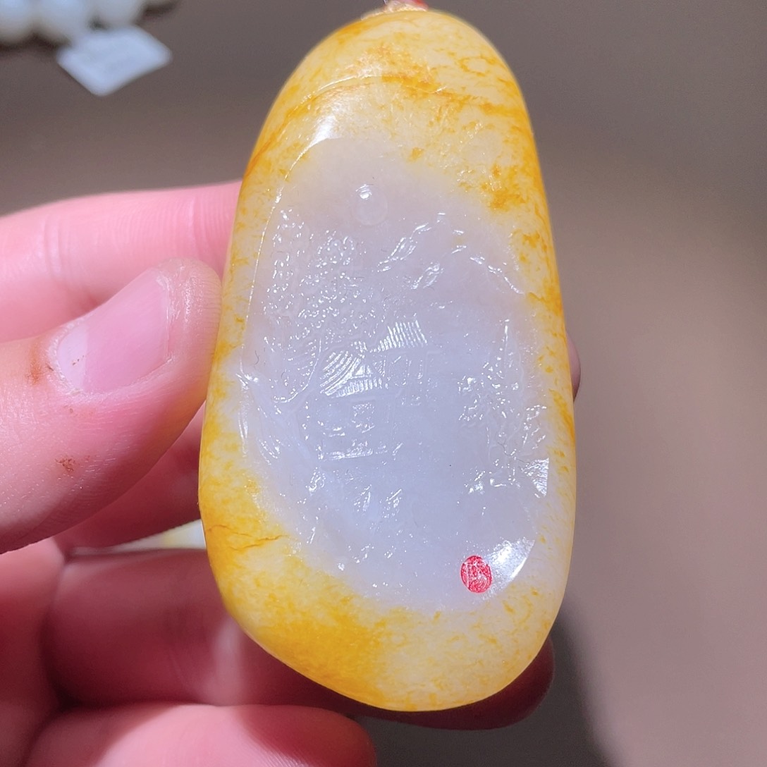 和田玉颈饰未镶嵌Z6