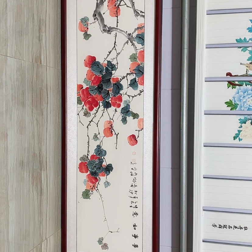 【闪购商品】国画书画作品带框165×50