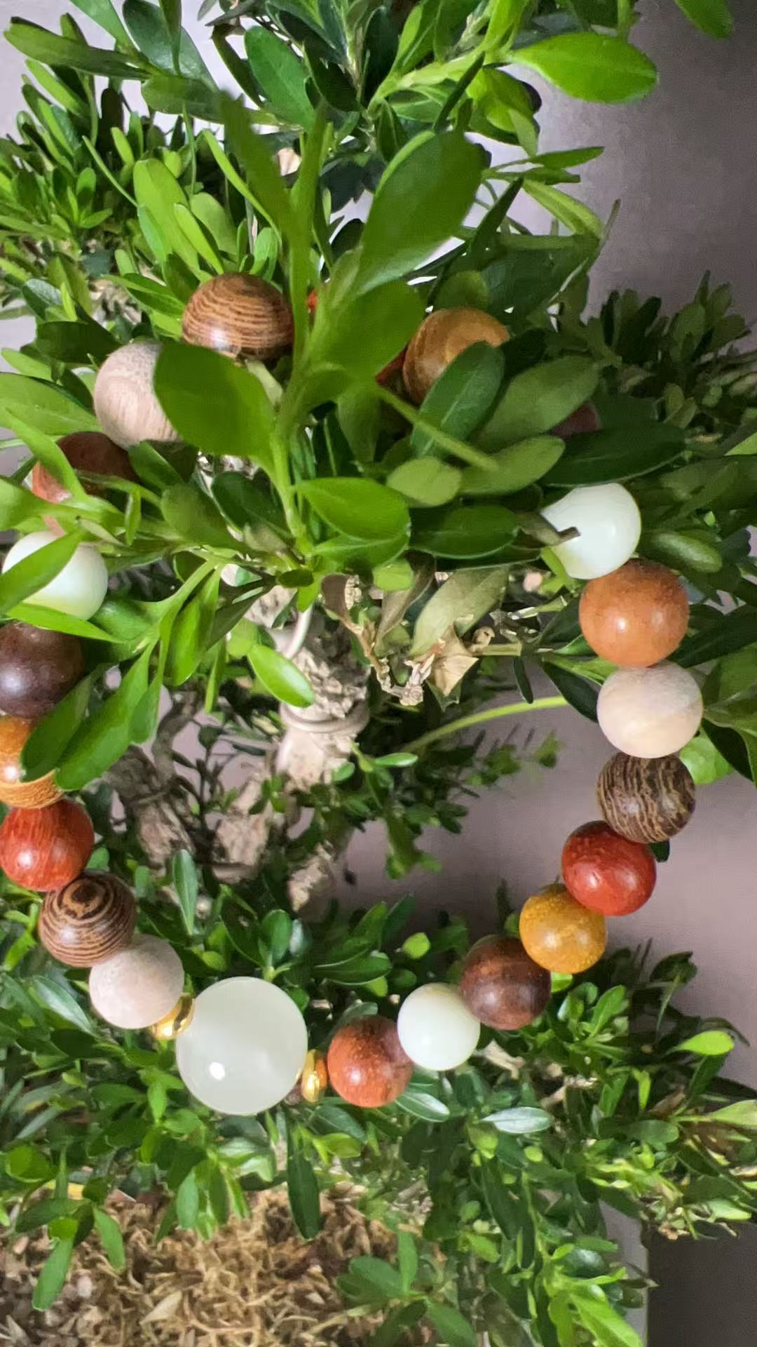 063黄花梨手串  多宝单圈0.8（无礼盒·）