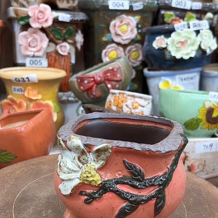 红陶粗陶花盆粗陶花盆