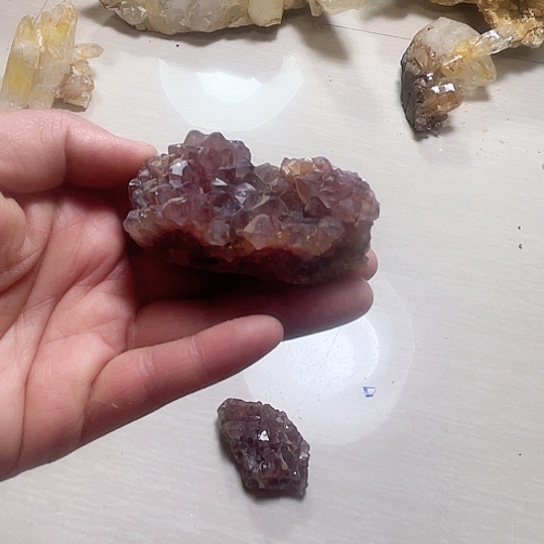 水晶天然水晶原石未镶嵌马*嘟