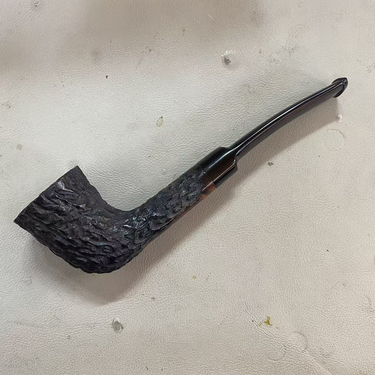 老烟斗英国hobby霍比石楠木烟斗