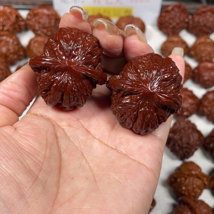 大***z文玩核桃吊坠磨盘6LXP#00#