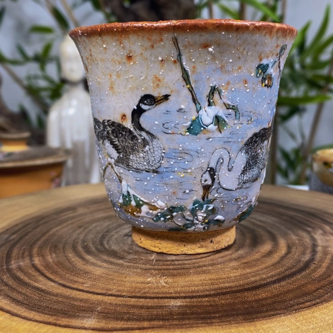 匠心窑柴烧手工制作杯杯