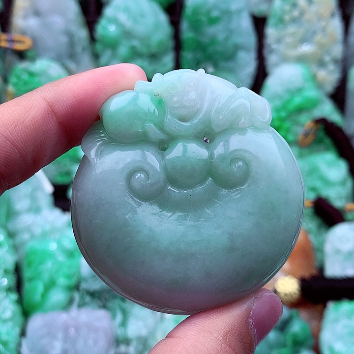 翡翠吊坠(不含链)未镶嵌