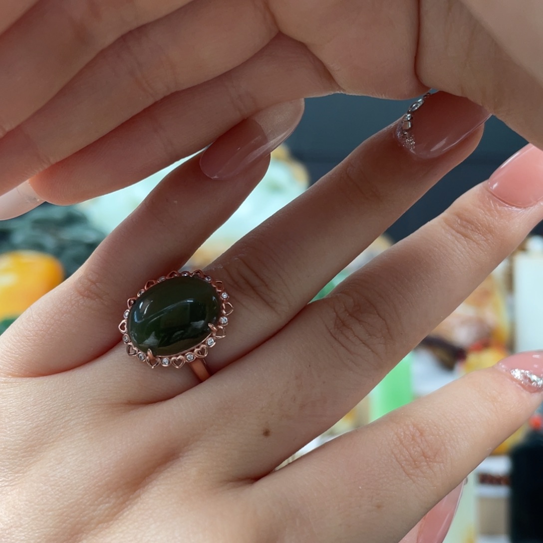 和田玉未镶嵌挂件简**好