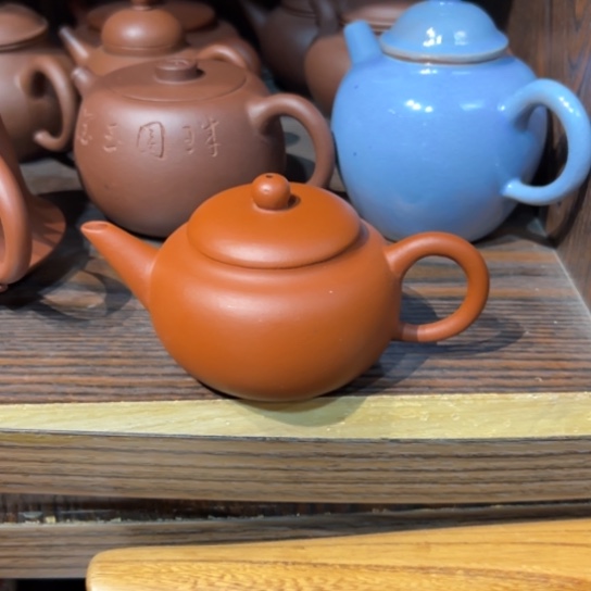 紫砂壶砂**茶紫砂壶九十年代100c c