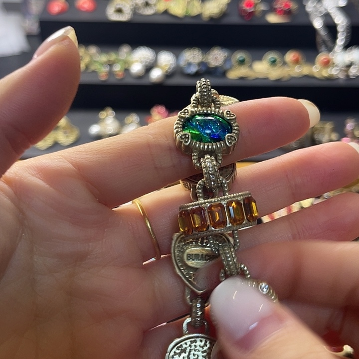 大理石纯铜手链好看的手链