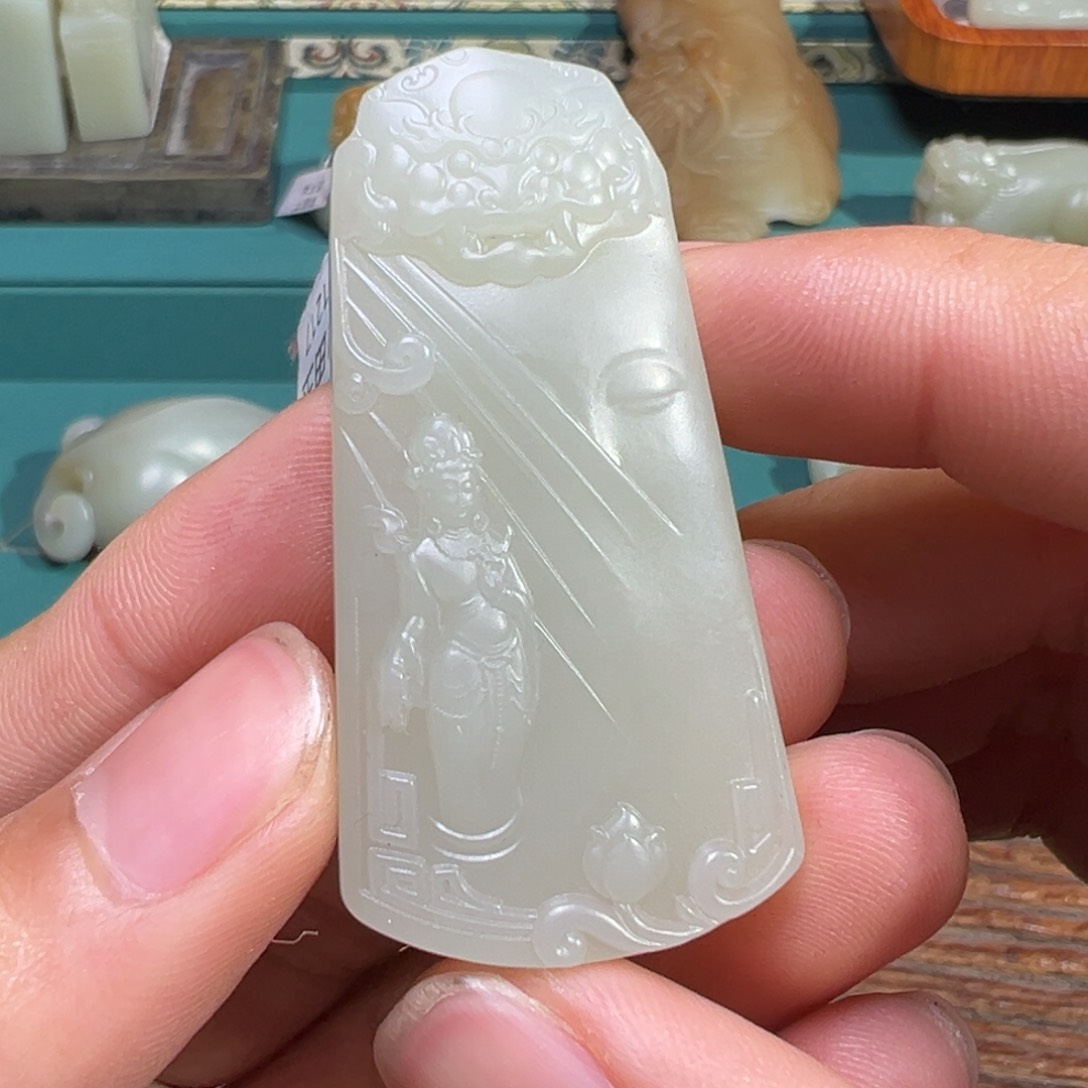 和田玉把件未镶嵌