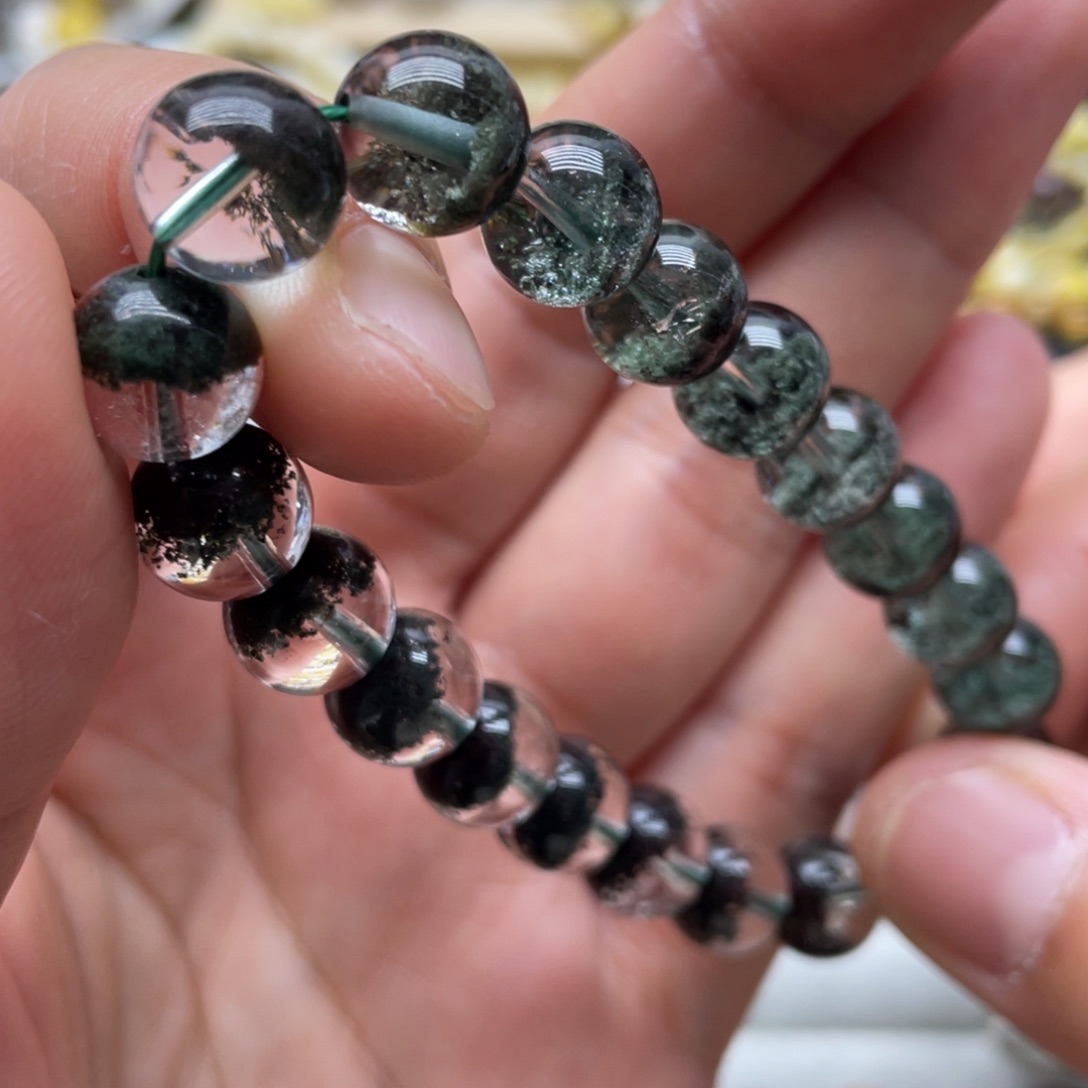 水晶手链未镶嵌绿幽灵