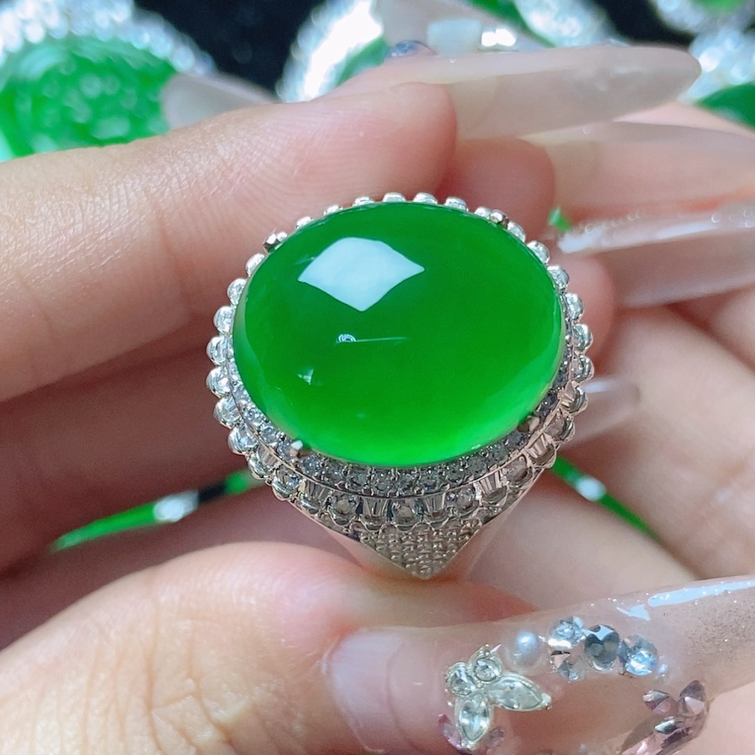 未镶嵌戒指翡翠一**您            