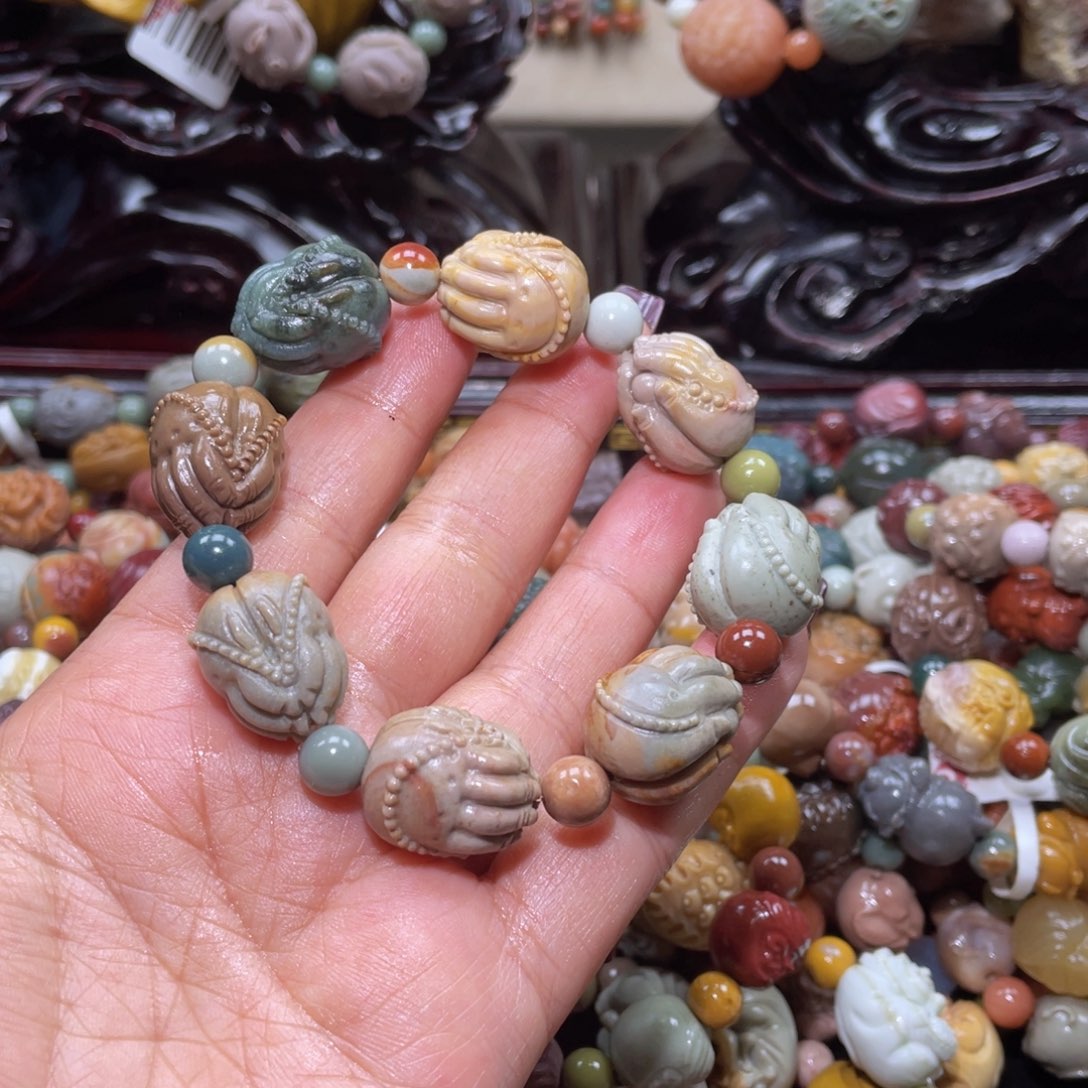 石英质玉手链未镶嵌