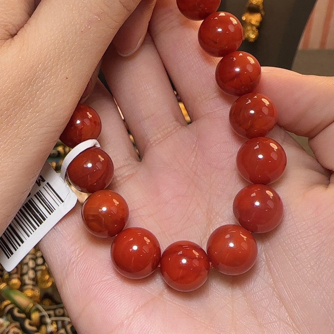 南红玛瑙手链未镶嵌啾*?