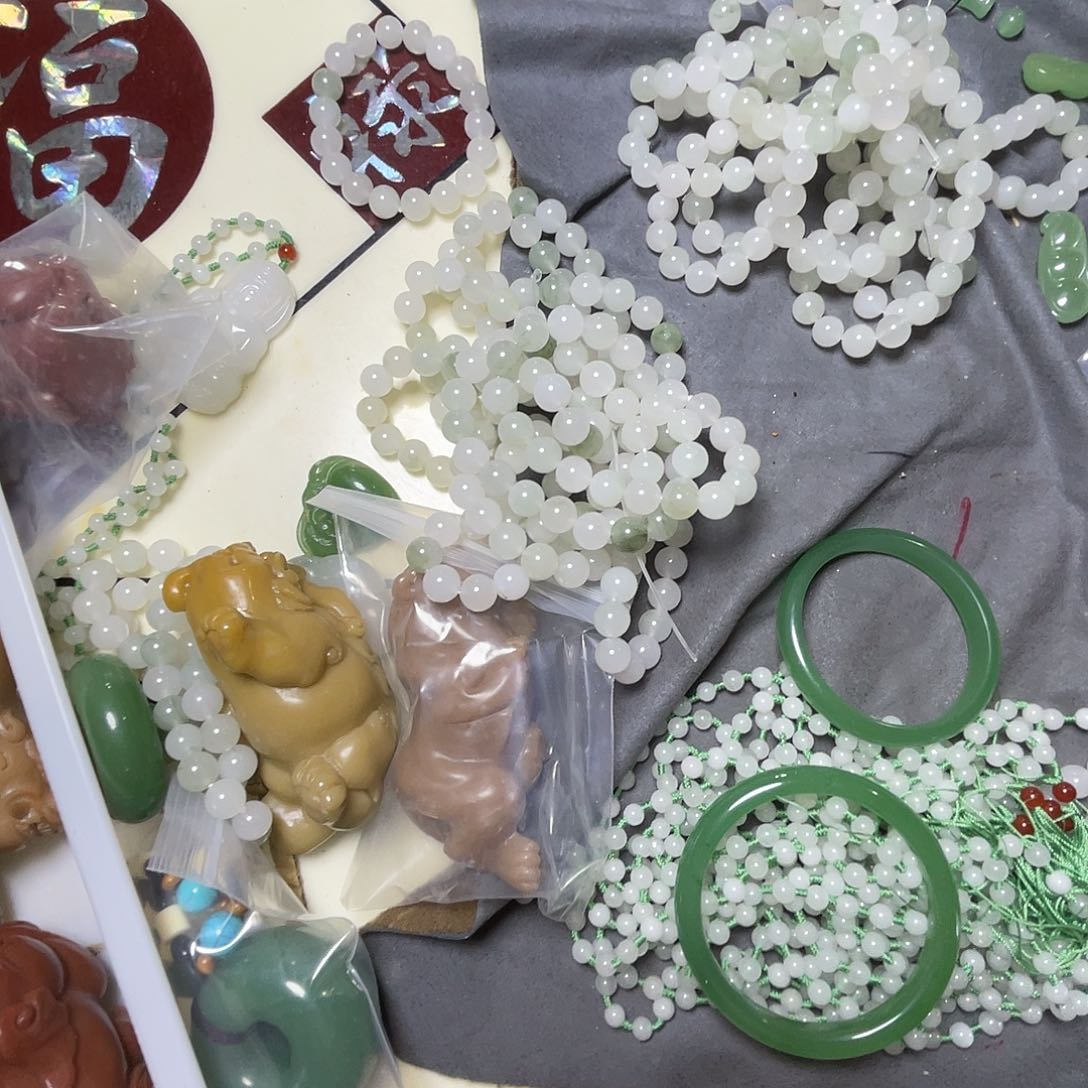 石英质玉手链未镶嵌