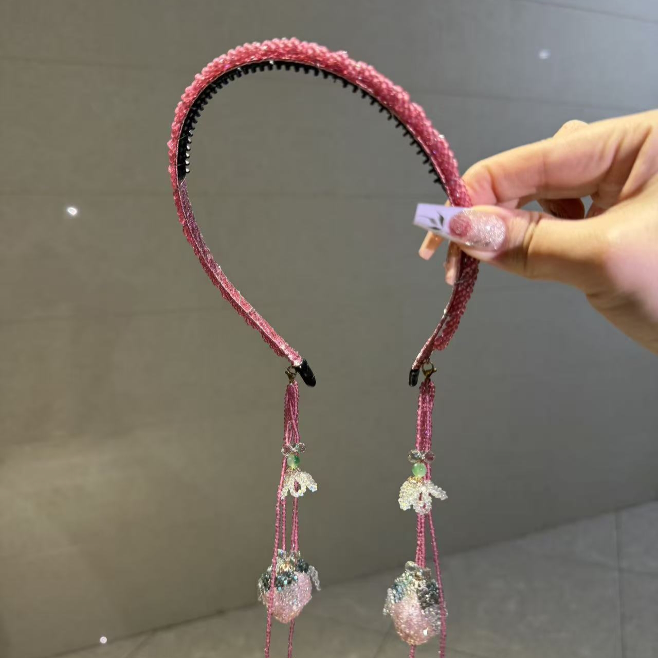 【莫奈海之星】粉草莓系列发箍设计气质高级感日常百搭款