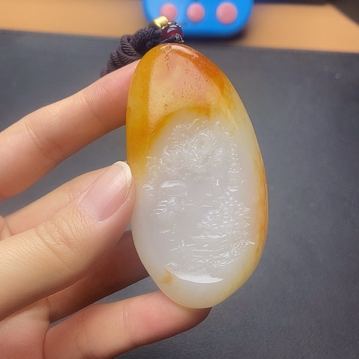 和田玉挂件未镶嵌雪*N