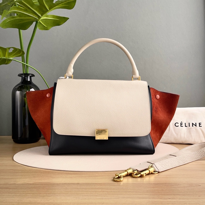 95新 Celine/思琳 【九筒奢品】秋千单肩包/2831