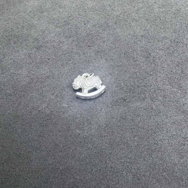 吊坠足银 2655-足银小马马上有钱吊坠一个14mm