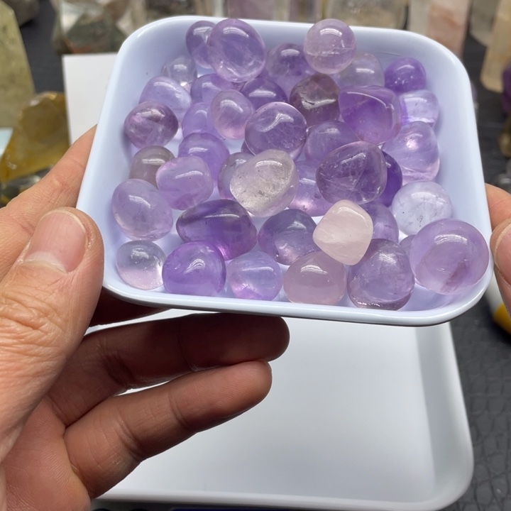 水晶142未镶嵌妞*果天然水晶