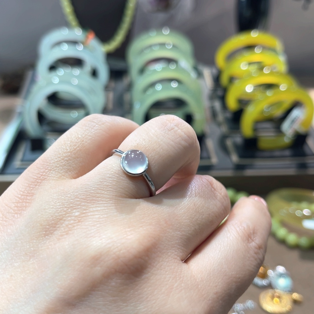 岫玉手镯未镶嵌手镯