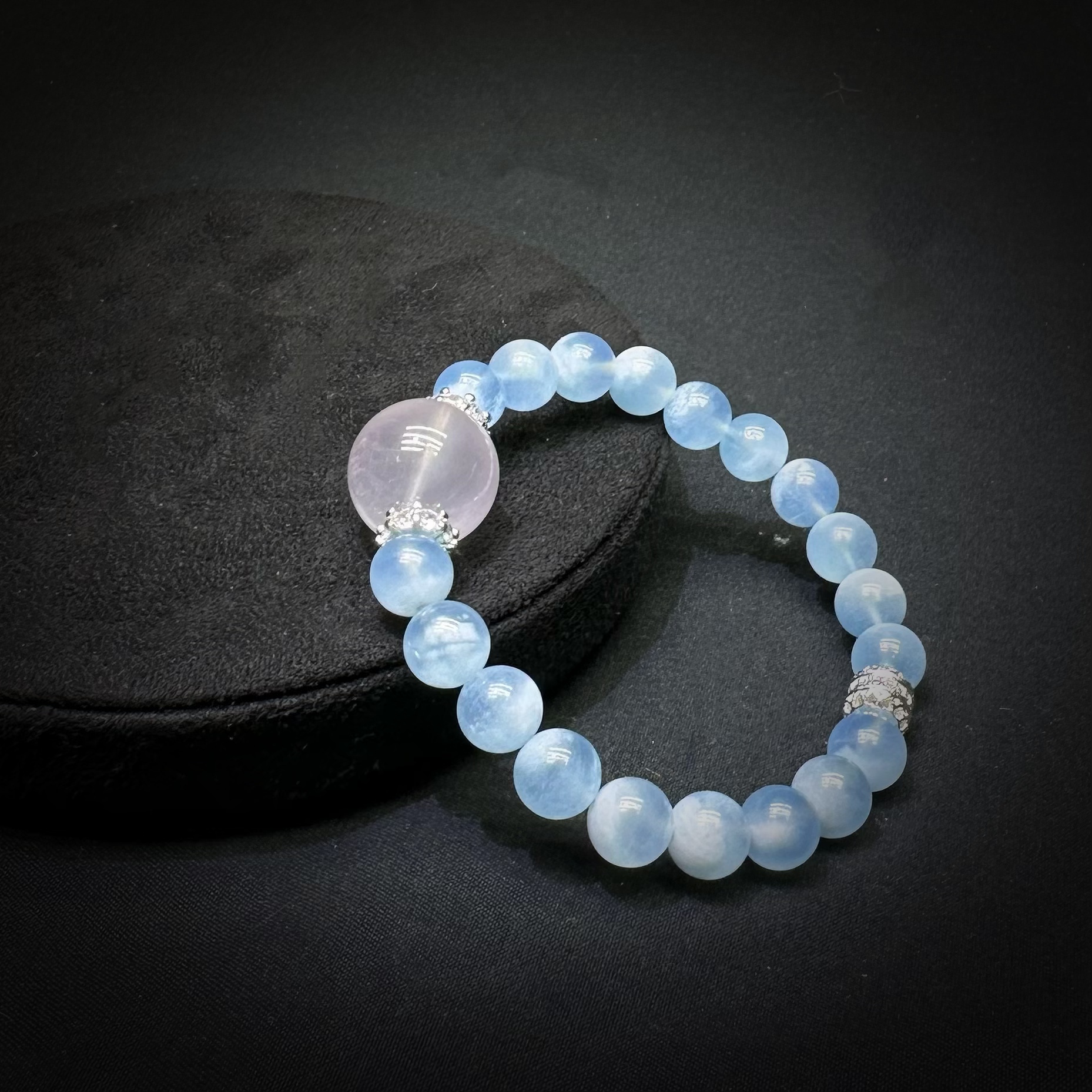 YY146 海蓝宝手链 多样性发其一