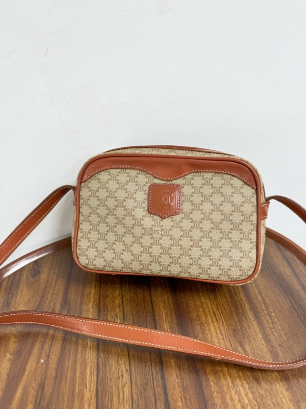 95新 Celine/思琳 全原老花斜挎包 单肩包