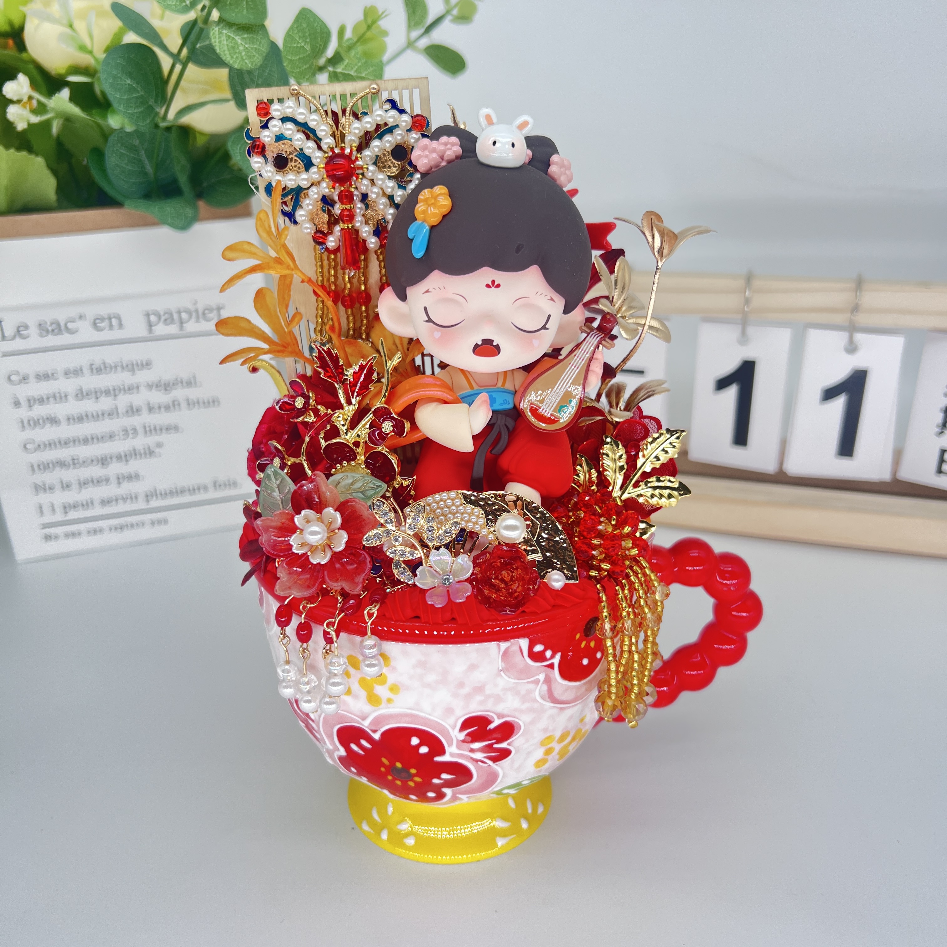【陶瓷杯】早点睡潮玩豪华重工款陶瓷杯
