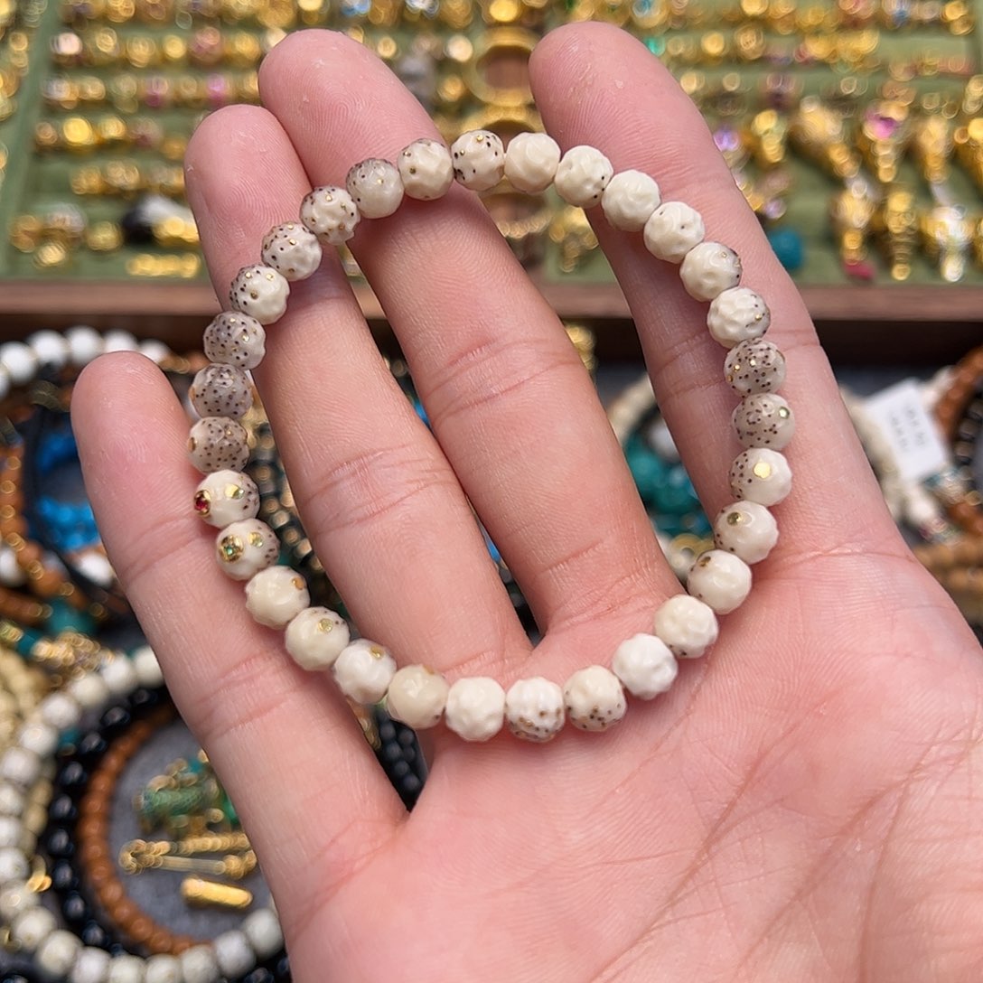 星月菩提吊坠卡7手工无相