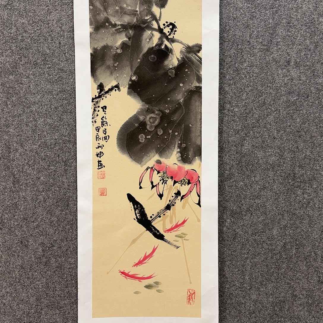 国画邢坤老师手绘作品