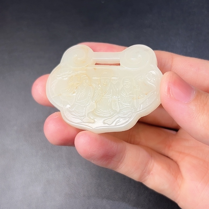 和田玉挂件未镶嵌用****8