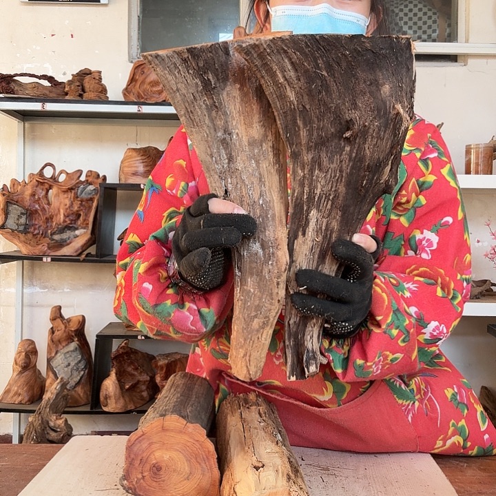 风***️木太行崖柏摆件摆件