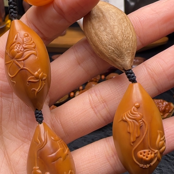 橄榄核手串/手链原皮无相