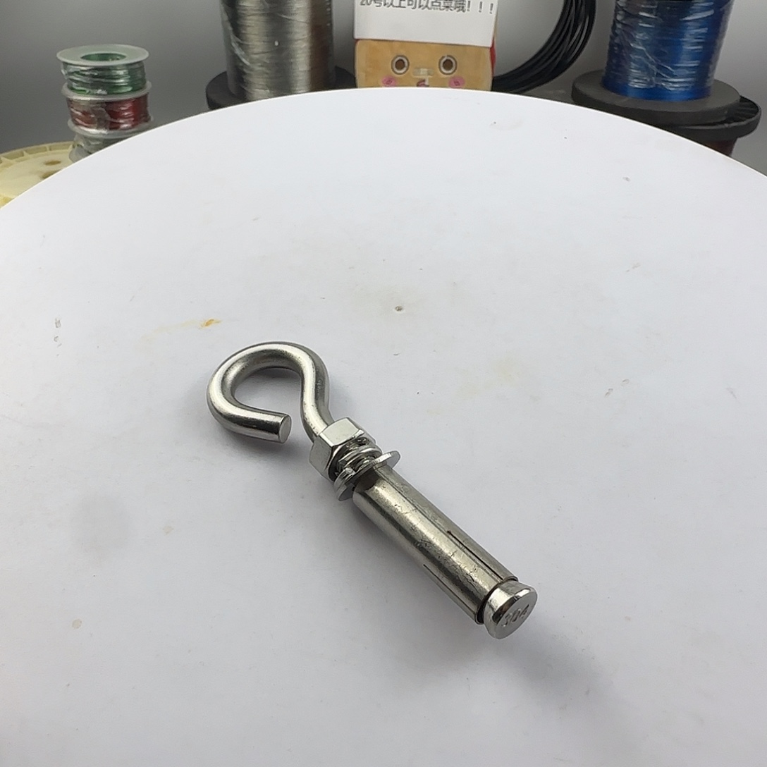 不锈钢膨胀钩闭口m10×1个