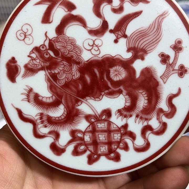 陶摆件景德镇陶瓷主人杯1223