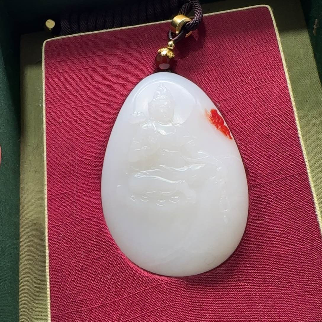 和田玉挂件未镶嵌