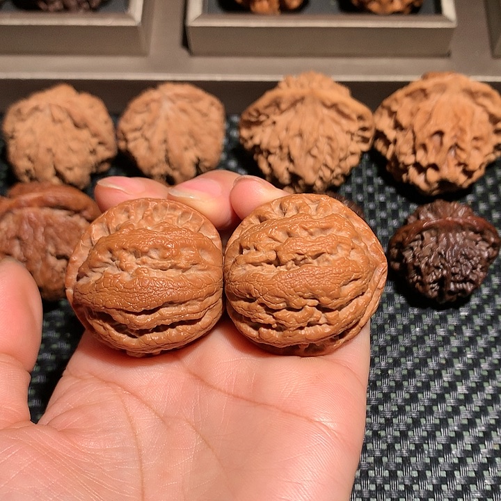 小***勇把件文玩核桃文玩1