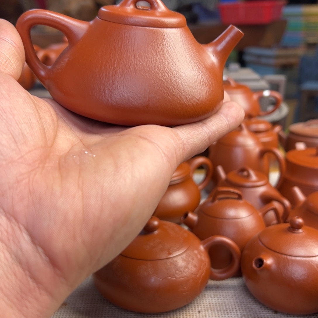 紫砂壶全手工制作子冶石瓢