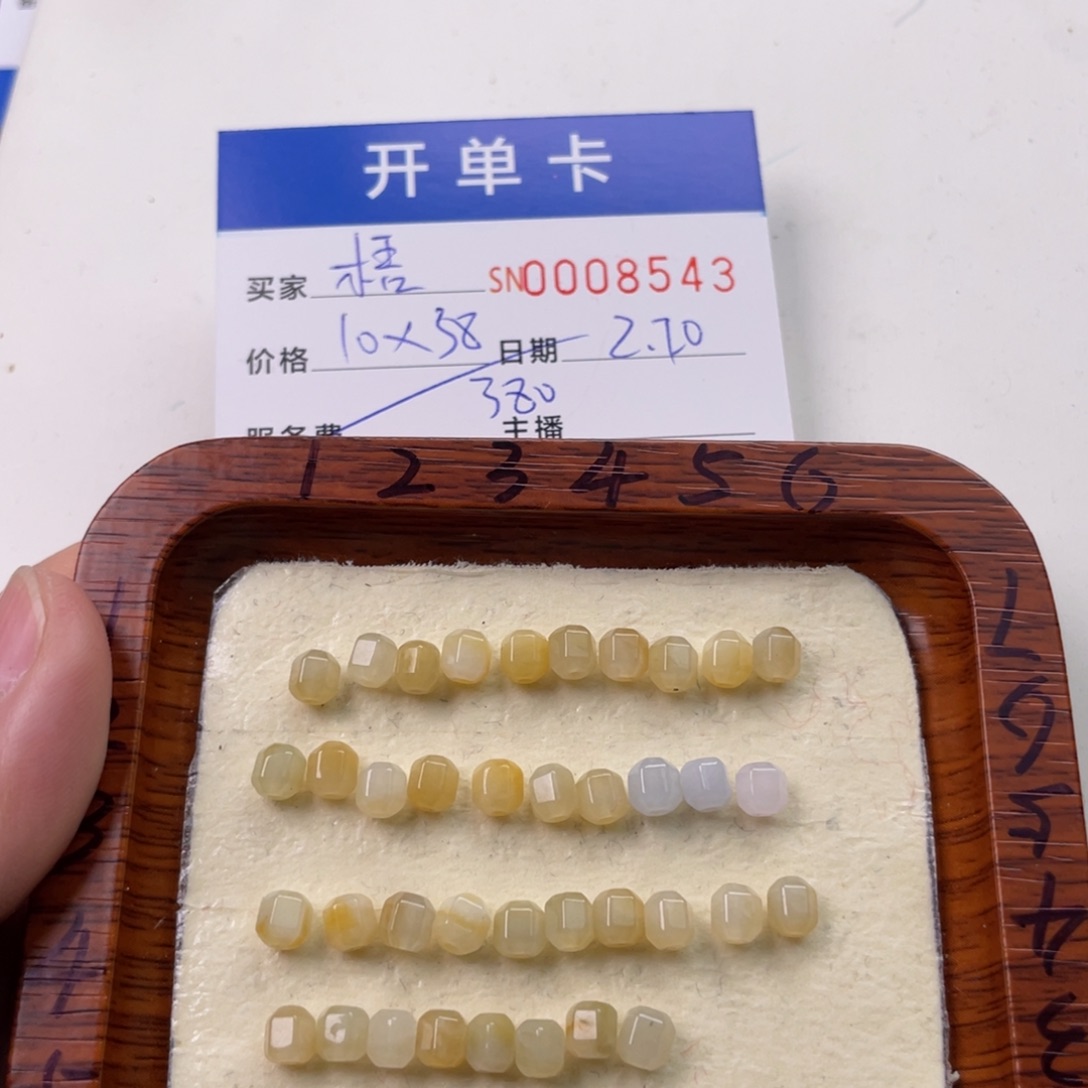 翡翠颈饰未镶嵌梧