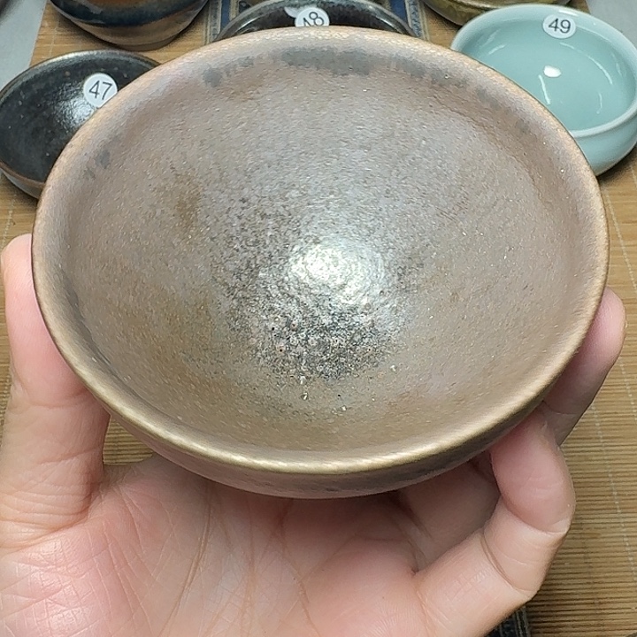 珂***…茶盏3,3 坚记茶盏摆件