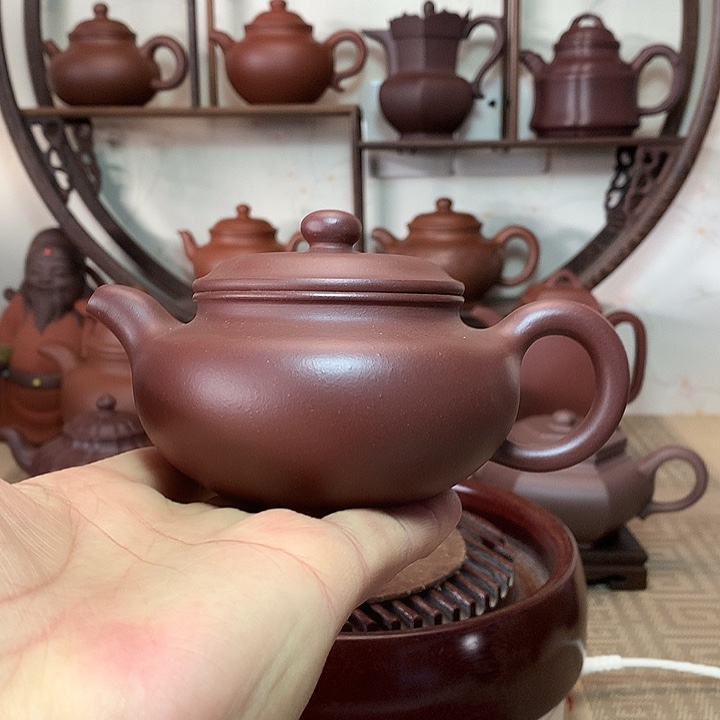 用***7茶壶紫砂原矿紫砂壶