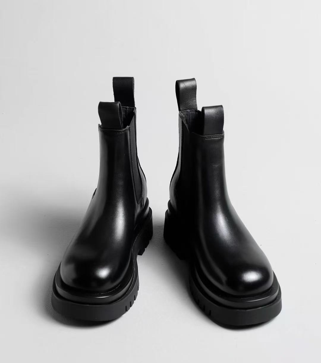 110百搭洋气时尚网红减龄（集合）新款中筒雪地烟筒靴