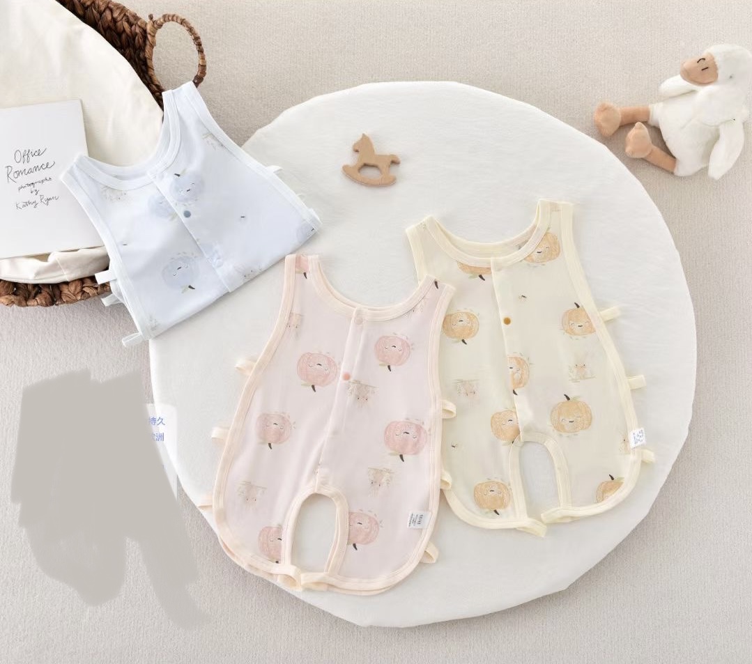 夏季连体婴儿爬服（一）