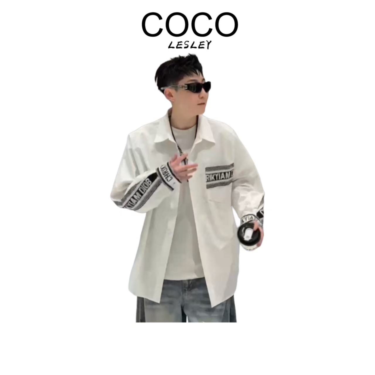 D610-时尚潮流衬衫-【COCO LESLEY】