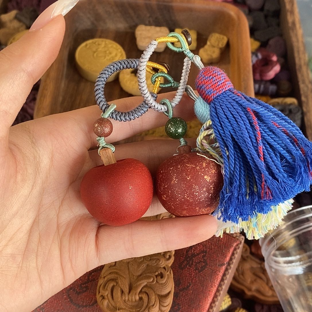 珠串御颜玫瑰苹果一对