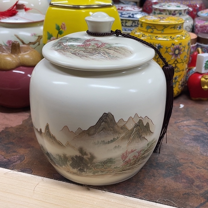 陶瓷罐密封罐茶叶罐