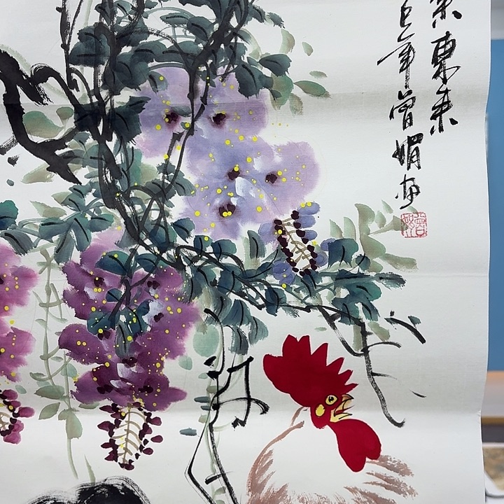 国画手绘国画作品