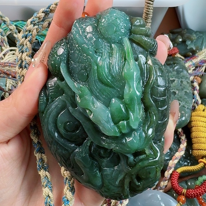 和田玉把件未镶嵌