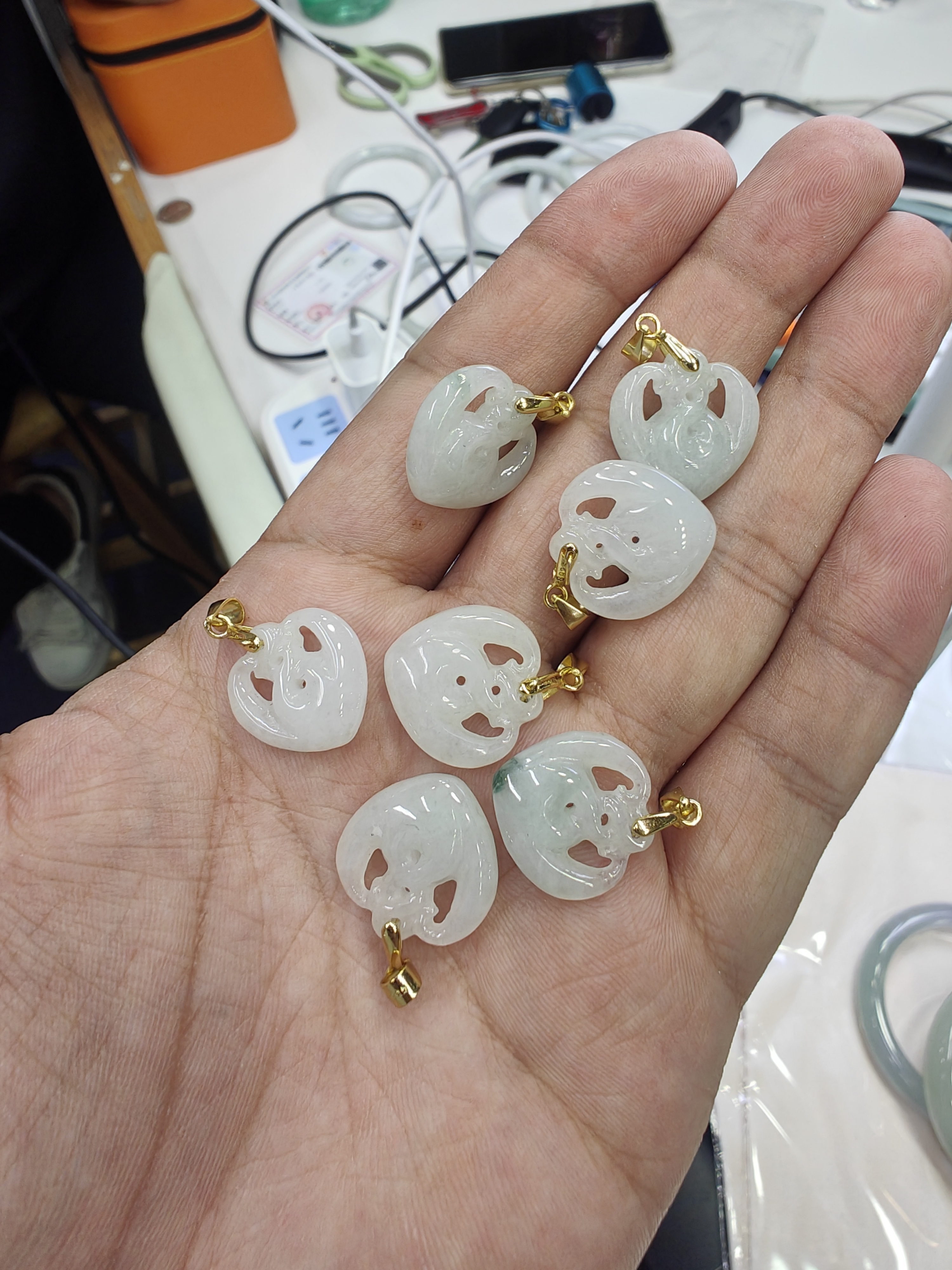 纯天然缅甸翡翠A货挂件翡翠多样性发单件